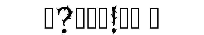 Banak Regular Font OTHER CHARS