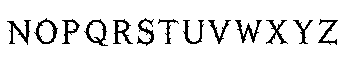 Banak Regular Font LOWERCASE