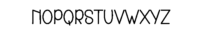 Banana Amsterdam Font LOWERCASE