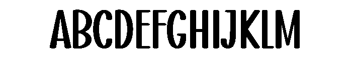 Banana Bogart Regular Font UPPERCASE