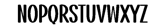Banana Bogart Regular Font LOWERCASE
