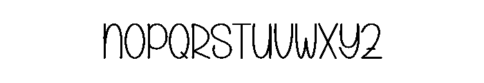 Banana Brush Font UPPERCASE