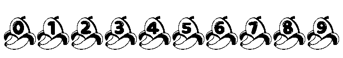 Banana Cute Font OTHER CHARS