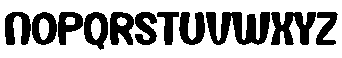 Banana Fun Font UPPERCASE