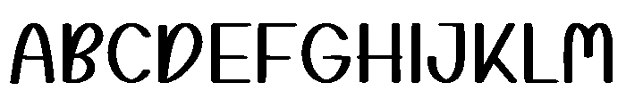 Banana Lemonade Font UPPERCASE
