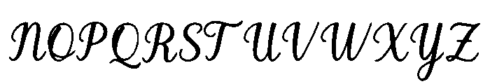 Banana_Yeti Font UPPERCASE