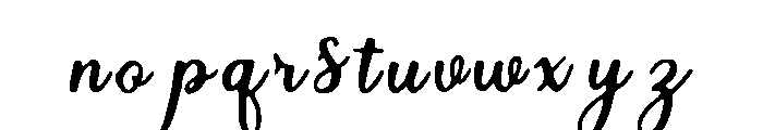 Banana_Yeti Font LOWERCASE