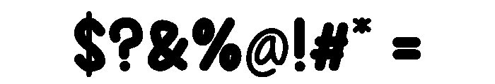 Banbino Font OTHER CHARS