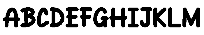Banbino Font UPPERCASE