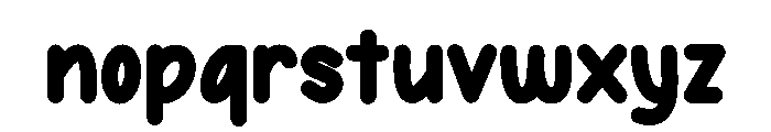Banbino Font LOWERCASE