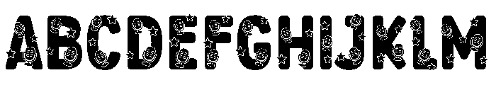 Band Super Font UPPERCASE