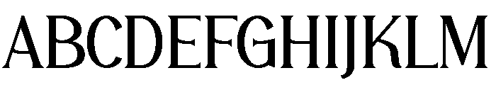 Banden Font UPPERCASE