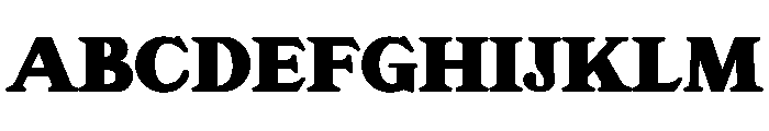 Bandiera Regular Font UPPERCASE