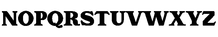 Bandiera Font UPPERCASE