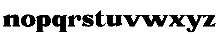 Bandiera Font LOWERCASE