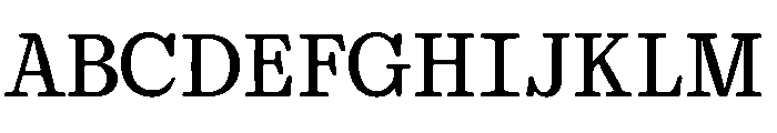 Bandito Light Font UPPERCASE