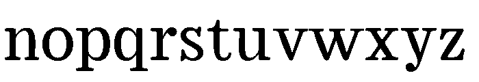Bandito Light Font LOWERCASE