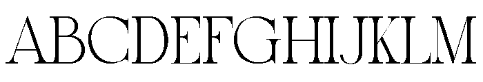 Bandito Font UPPERCASE