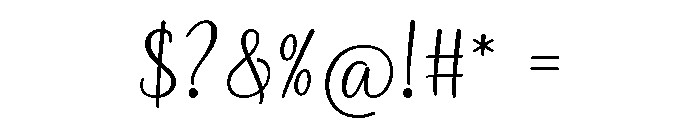 Bandon Font OTHER CHARS