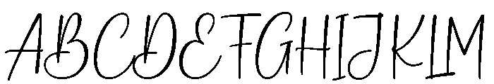 Bandon Font UPPERCASE