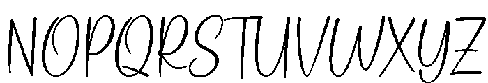 Bandon Font UPPERCASE