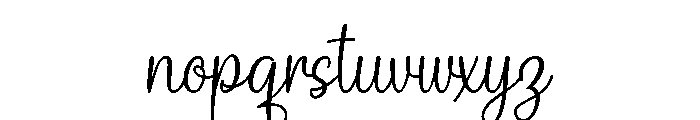 Bandon Font LOWERCASE