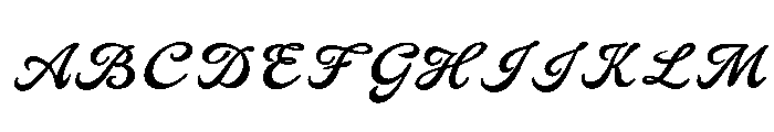 Bangau Bold Font UPPERCASE