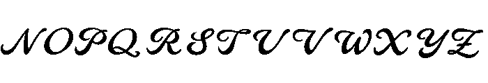Bangau Bold Font UPPERCASE