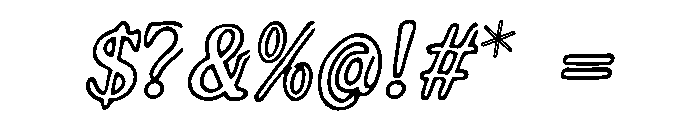 Bangers Font OTHER CHARS