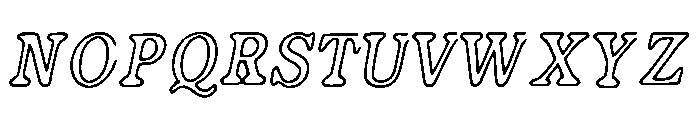 Bangers Font UPPERCASE