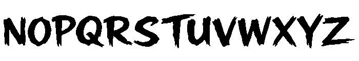Bangkar Rowers Font UPPERCASE