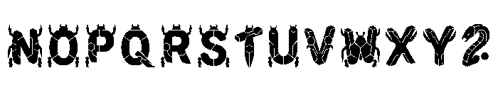 Bani Regular Font LOWERCASE