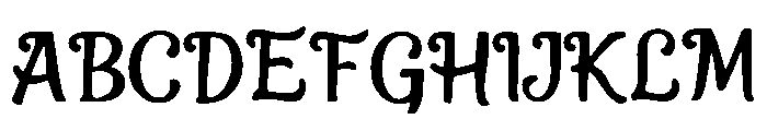 Banjo Font UPPERCASE