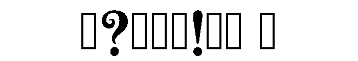 Banks Regular Font OTHER CHARS