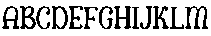 Banks Font UPPERCASE