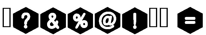 Banner Color Regular Font OTHER CHARS