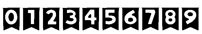 Banner Party Regular Font OTHER CHARS