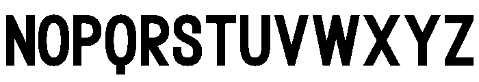 Bannock Black Font UPPERCASE