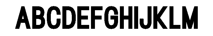 Bannock Black FONT