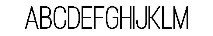 Bannock Light FONT