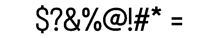 Bannock Font OTHER CHARS