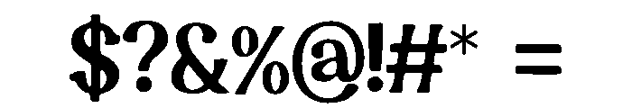 Bansuri Font OTHER CHARS