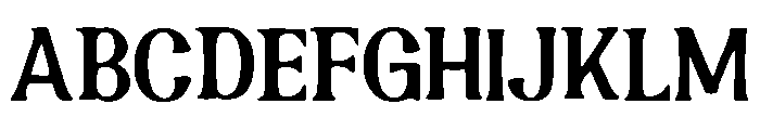 Bansuri Font UPPERCASE