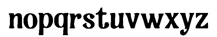Bansuri Font LOWERCASE