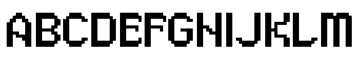 Banxel Regular Font UPPERCASE