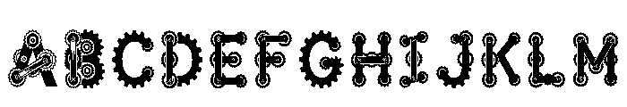 Banyan Regular Font UPPERCASE