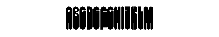 Banymind Font UPPERCASE