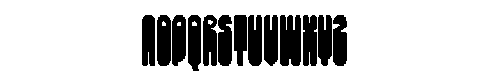 Banymind Font UPPERCASE