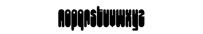 Banymind Font LOWERCASE