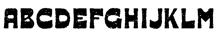 Baquera Aged Font UPPERCASE